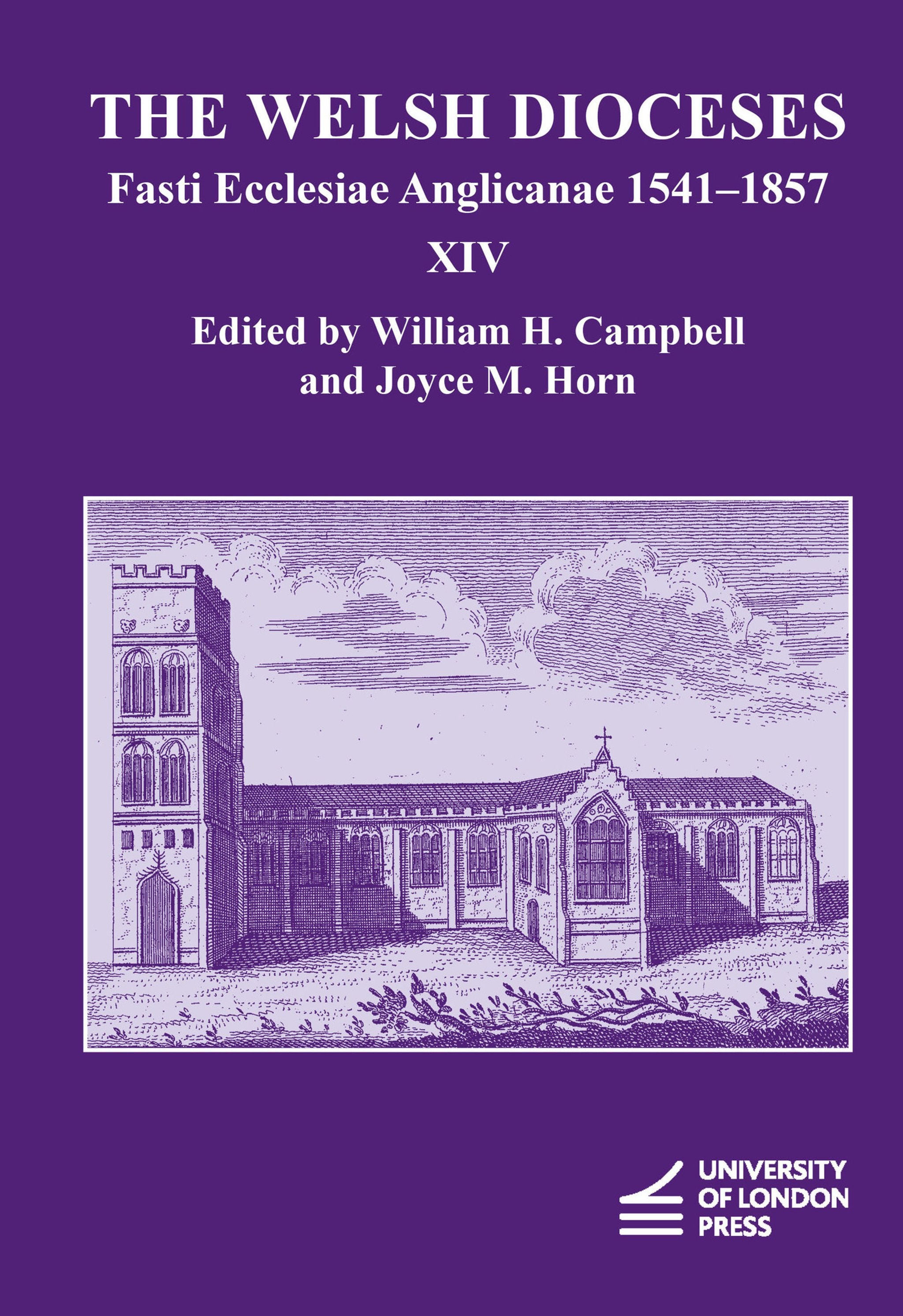Cover image for Fasti Ecclesiae Anglicanae 1541–1857: The Welsh Dioceses XIV ISBN 9781912702695